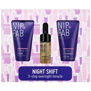 NIP+FAB Retinol Fix Night Shift set pentru îngrijirea tenului cu retinol