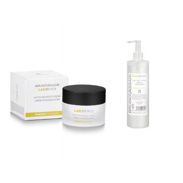 Set elasticitate Bruno Vassari: Lactis Advanced Cream 50ml + Daily Mist Toner 200ml