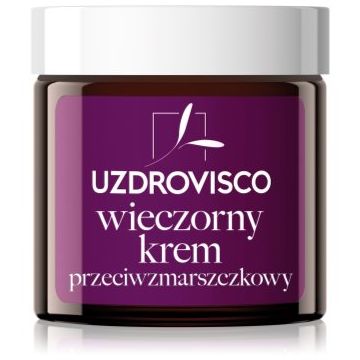 Uzdrovisco Black Tulip Intense Anti-Wrinkle Evening Cream crema de noapte pentru fata antirid