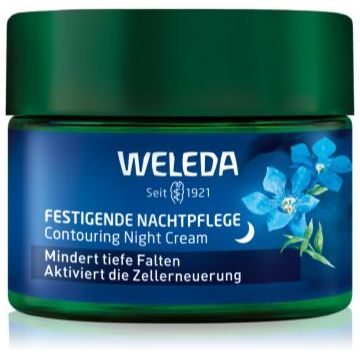 Weleda Blue Gentian & Edelweiss crema cu efect de lifting pentru noapte