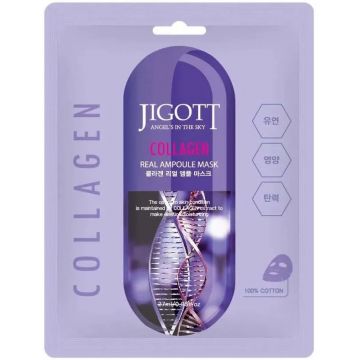 Masca Collagen Real Ampoule Mask, 27ml, Jigott