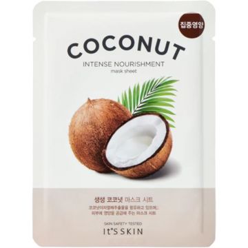Masca pentru fata nutritiva cu extract de cocos, 18g, It's Skin