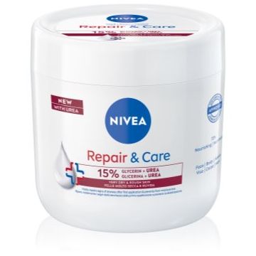 NIVEA Repair & Care Urea cremă de corp regeneratoare pentru pielea uscata sau foarte uscata