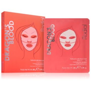 Rodial Dragon's Blood Hydrogel Jelly Face Mask mască intensă cu hidrogel