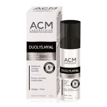 Ser intensiv anti-imbatranire, Duolys Hyal, 15ml, ACM