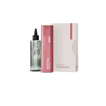 SET pentru par vopsit REVITAL Christmas 2024 GLYNT (Sampon 250 ml, Apa tratament 200ml)