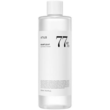 Toner de fata calmant Heartleaf 77%, 500ml, Anua Toner de fata calmant Heartleaf 77%, 500ml, Anua
