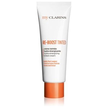 Clarins My Clarins Re-Boost Hydra Energizing Tinted Cream cremă hidratantă nuanțatoare