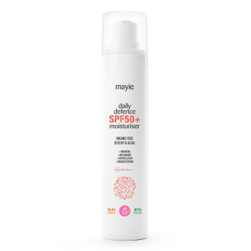 Cremă ultralejeră cu SPF 50+, Daily Defence SPF Moisturiser, 50ml, Mayie