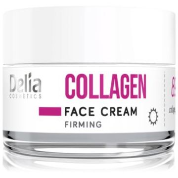 Delia Cosmetics Authentic Beauty Collagen crema de zi pentru fermitate cu colagen