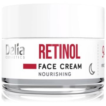 Delia Cosmetics Authentic Beauty Retinol crema de noapte hranitoare faciale
