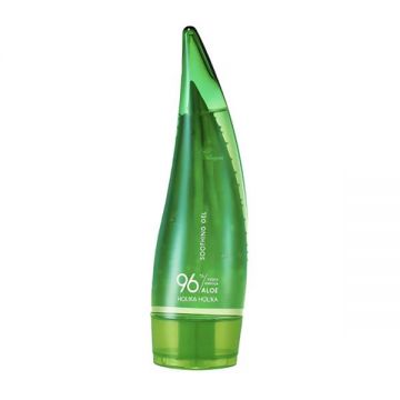 Gel Calmant cu Aloe Vera - Holika Holika Aloe 96% Soothing Gel, 55 ml Gel Calmant cu Aloe Vera - Holika Holika Aloe 96% Soothing Gel, 55 ml