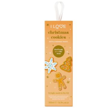 I Love Bathtime Treats Christmas Cookies set cadou in dus