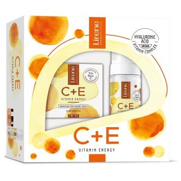 Lirene Vitamin Energy C+E set cadou pentru piele uscata spre sensibila pentru femei