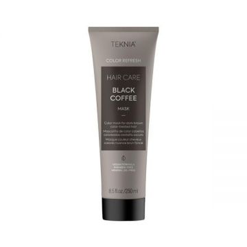 Masca coloranta pentru păr brunet, Lakme, Teknia Refresh Black Coffee Mask, 250ml