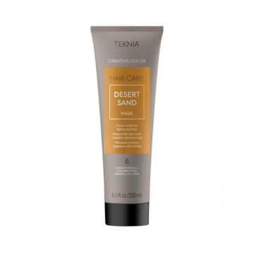 Masca coloranta pentru re&icirc;mprospătarea culorii, Lakme, Desert Sand Mask, 250ml