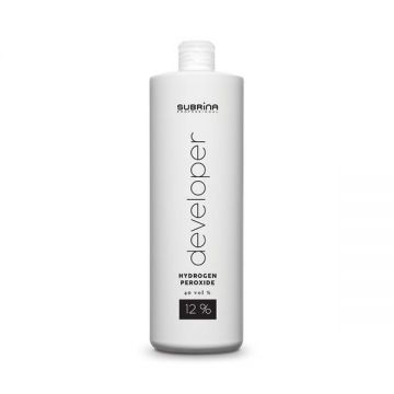 Oxidant Crema 12% - Subrina Professional Developer Hydrogen Peroxide, 1000 ml
