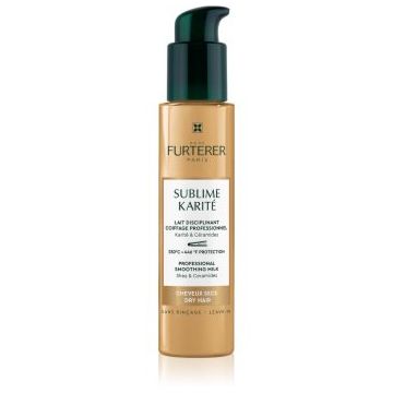 René Furterer Sublime Karité Professional smoothing milk balsam fara clatire pentru par uscat