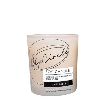 Soy candle - chai latte natural soy candle 180 ml