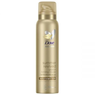 Spuma Autobronzanta - Dove Body Love Summer Revived Medium to Dark Results, 150 ml