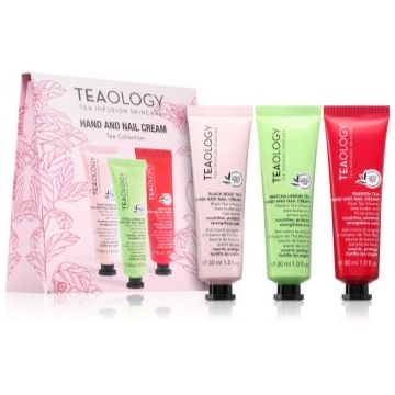 Teaology Hand and Nail Cream Set set cadou pentru maini si unghii