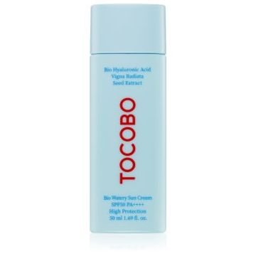 TOCOBO Bio Watery Sun Cream crema gel hidratanta cu textura usoara SPF 50+