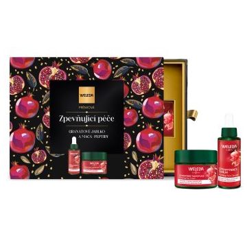 Weleda Pomegranate and Maca peptides SET I. set cadou cu efect de întărire pentru femei Premium