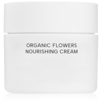 WHAMISA Organic Flowers Nourishing Cream crema de fata hranitoare cu efect de lifting și fermitate