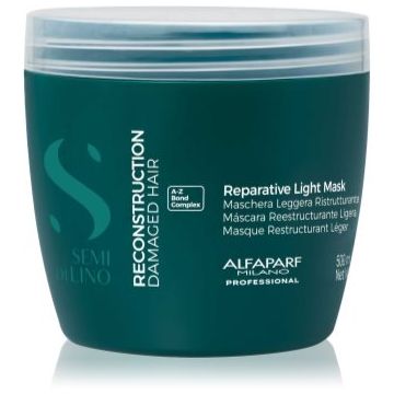 Alfaparf Milano Semi di Lino Reconstruction Reparative Light Mask masca pentru regenerare pentru par deteriorat