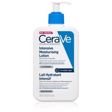CeraVe Moisturizers Intensive Moisturizing Lotion lapte hidratant pentru piele uscata, actionand impotriva senzatiei de mancarime