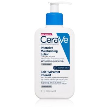 CeraVe Moisturizers Intensive Moisturizing Lotion lapte hidratant pentru piele uscata, actionand impotriva senzatiei de mancarime