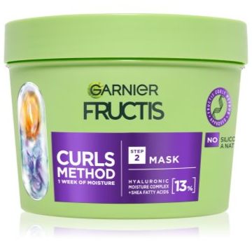 Garnier Fructis Curls Method Masca hidratanta par pentru par ondulat si cret