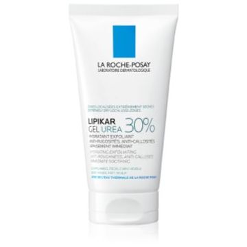 La Roche-Posay Lipikar Gel Urea 30% gel intens hidratant pe pielea fierbinte