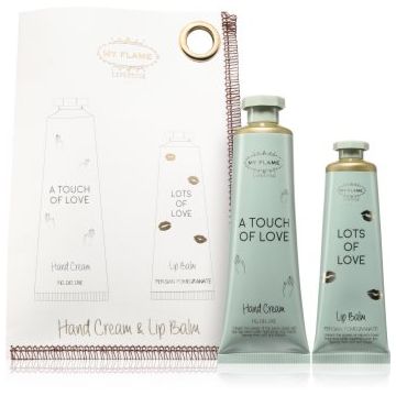 My Flame Lip Balm & Hand Cream set cadou
