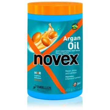 Novex Argan Oil masca hranitoare pentru un par stralucitor si catifelat