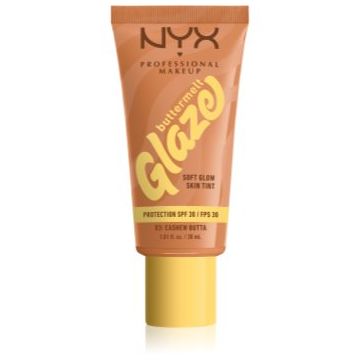 NYX Professional Makeup Buttermelt Glaze tonic fluid iluminator SPF 30