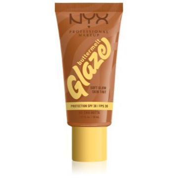 NYX Professional Makeup Buttermelt Glaze tonic fluid iluminator SPF 30