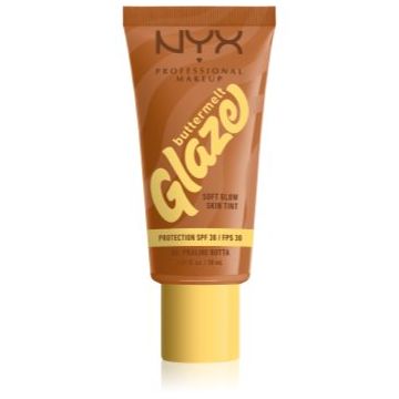 NYX Professional Makeup Buttermelt Glaze tonic fluid iluminator SPF 30