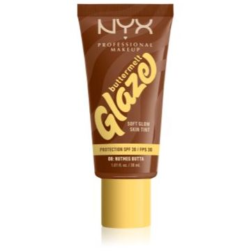 NYX Professional Makeup Buttermelt Glaze tonic fluid iluminator SPF 30