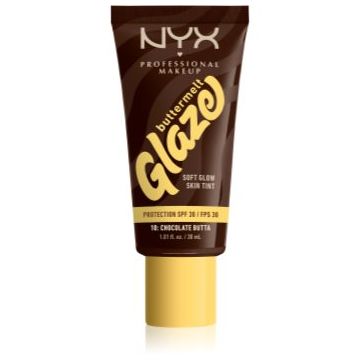 NYX Professional Makeup Buttermelt Glaze tonic fluid iluminator SPF 30