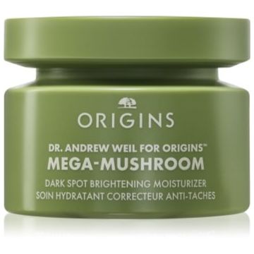 Origins Dr. Andrew Weil for Origins™ Mega-Mushroom Dark Spot Moisturizer cremă hidratantă pentru uniformizare impotriva imperfectiunilor pielii