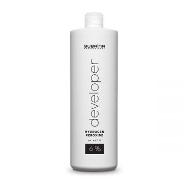 Oxidant Crema 6% - Subrina Professional Developer Hydrogen Peroxide, 1000 ml