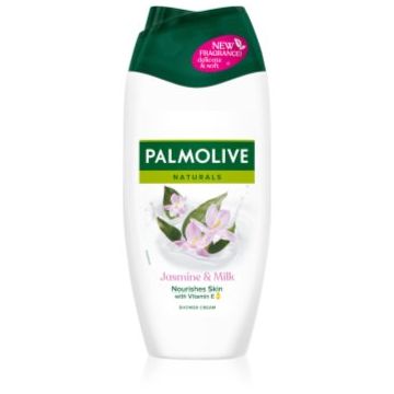 Palmolive Naturals Jasmine & Milk cremă pentru duș pentru piele neteda si delicata
