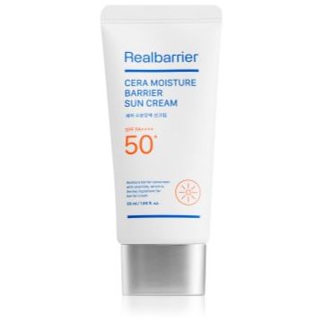 Real Barrier Cera Moisture Barrier Sun Cream cremă protectoare și regeneratoare SPF 50+
