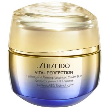 Shiseido Vital Perfection Uplifting and Firming Advanced Cream Soft Crema iluminatoare pentru fermitate ziua și noaptea