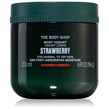 The Body Shop Strawberry Body Yogurt iaurt de corp cu aroma de capsuni The Body Shop Strawberry Body Yogurt iaurt de corp cu aroma de capsuni