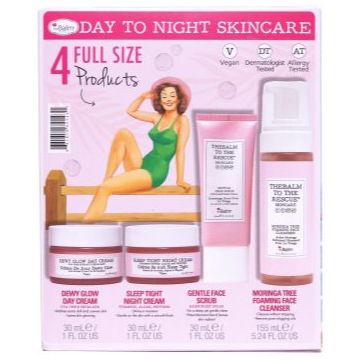 theBalm To The Rescue® Skincare Collection set cadou ziua și noaptea