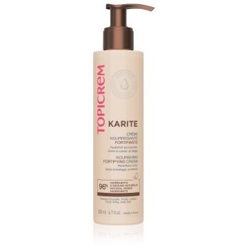 Topicrem KARITÉ Nourishing Fortifying Cream crema pentru definire pentru par ondulat si cret