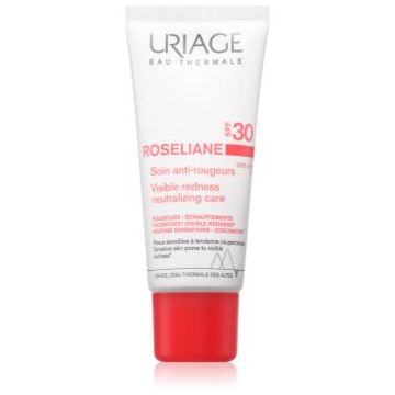 Uriage Roséliane Visible Redness-Neutralizing Care SPF30 crema calmanta impotriva luminii împotriva roșeții tenului