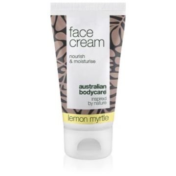 Australian Bodycare Face Cream Lemon Myrtle crema hidratanta si nutritiva pentru ten gras și mixt